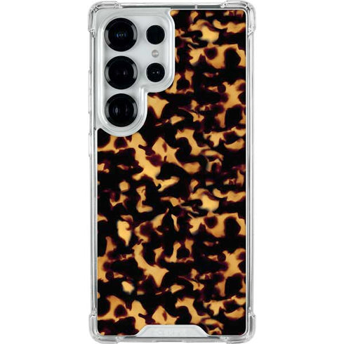 Tortoise Shell Galaxy S25 Ultra Clear Case